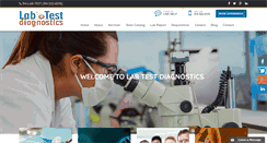 Desktop Screenshot of labtestdiagnostics.com